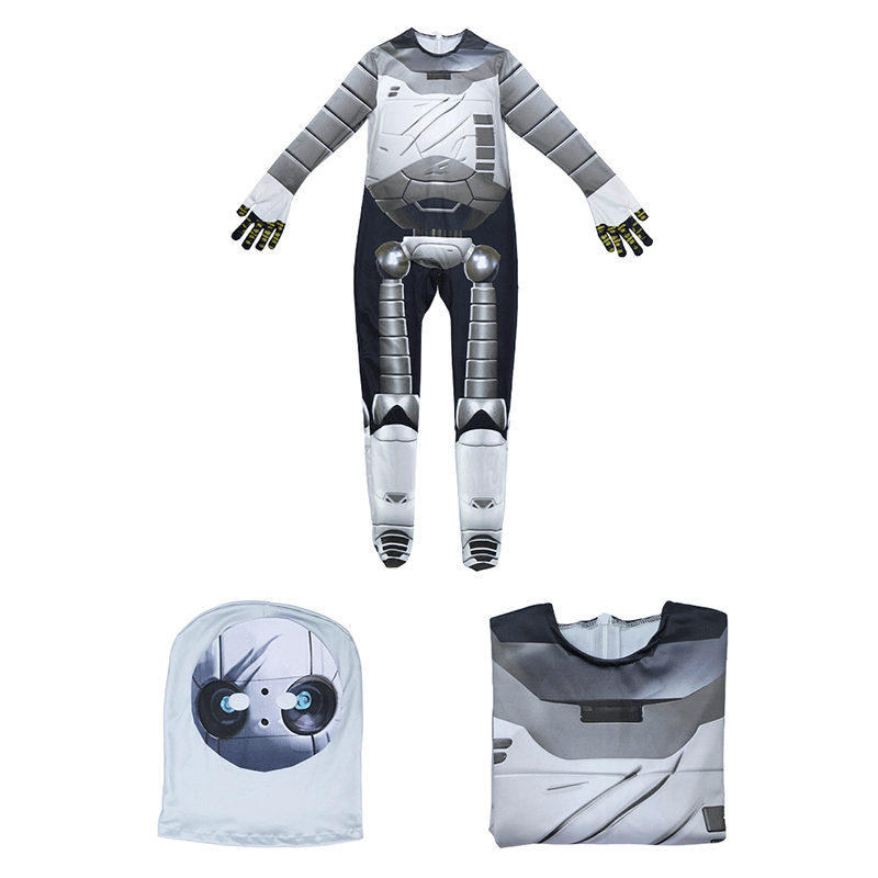 XYYEA New arrival The Wild Robot cosplay jumpsuit role playing costume
