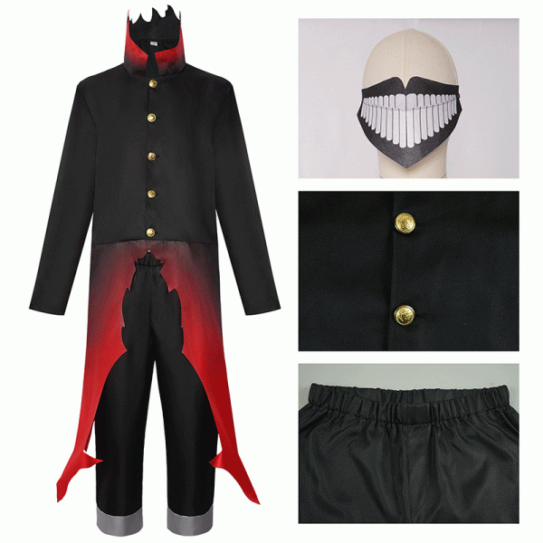 XYYEA Japan Anime Dandadan Ken Takakura Cosplay Halloween Comic Dan Da Dan Okarun Costume