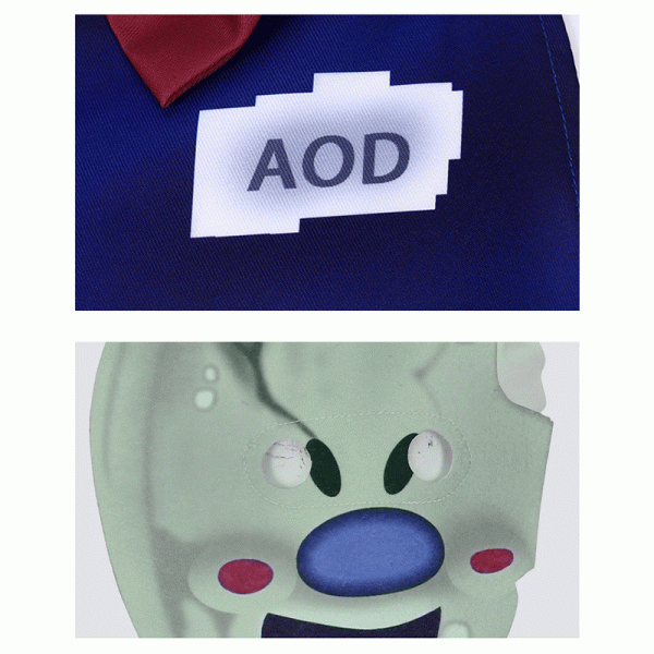 6 XYYEA Halloween role-playing costume suit horror ice cream Rod cosplay costume