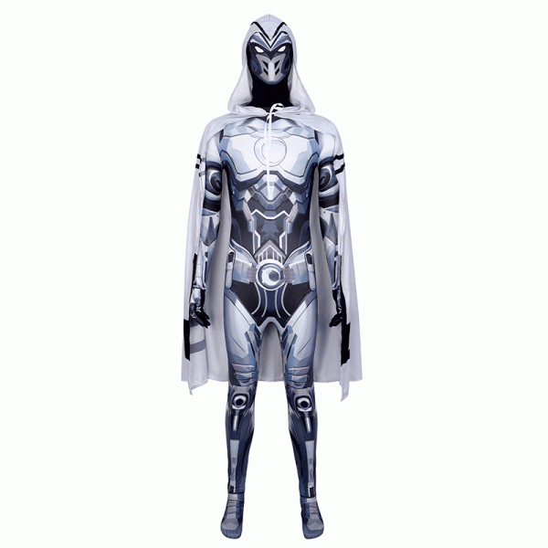 XYYEA New Halloween Costumes Marvel Battle Moonlight Knight Cosplay Tight Jumpsuit