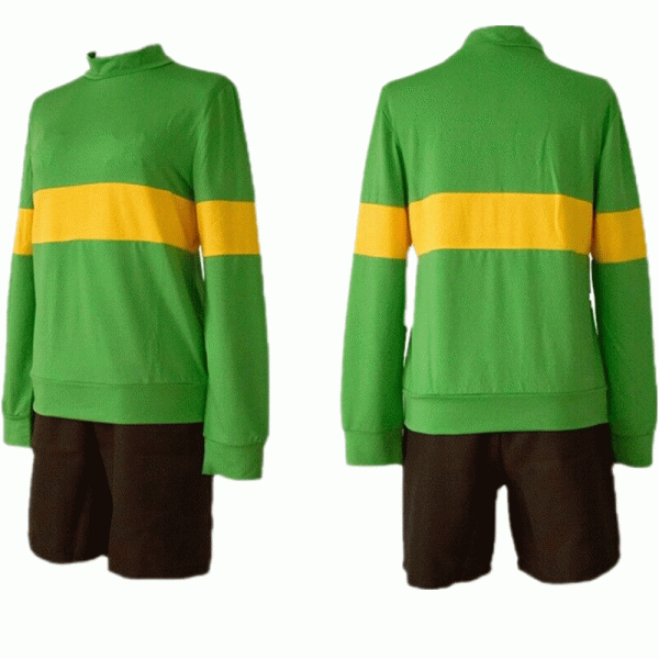 XYYEA Anime Undertale Cosplay Prototype Mission Frisk Chara Cos Suit