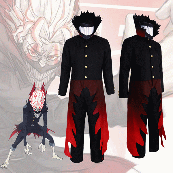 XYYEA Japan Anime Dandadan Ken Takakura Cosplay Halloween Comic Dan Da Dan Okarun Costume