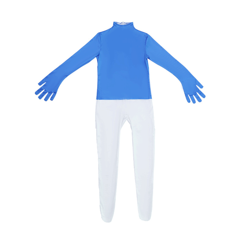 XYYEA Halloween smurfs cosplay costume role play jumpsuit stage performance costumes