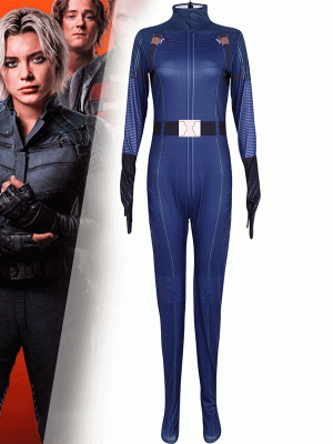 XYYEA Thunderbolts Yelena cosplay costume tight jumpsuit Thunderbolts role play costume