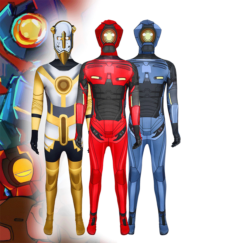 XYYEA Halloween costume Ultrakill crazy killing suit cosplay role-playing one-piece tights