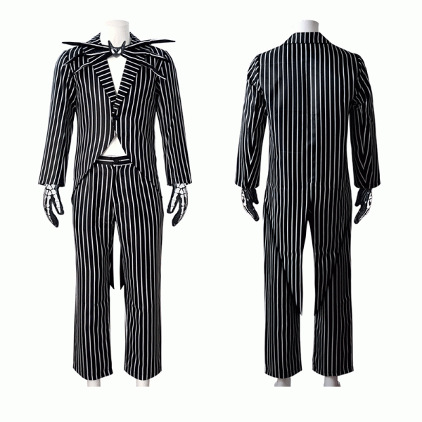 Jack Skeleton men's full set cosplay mask