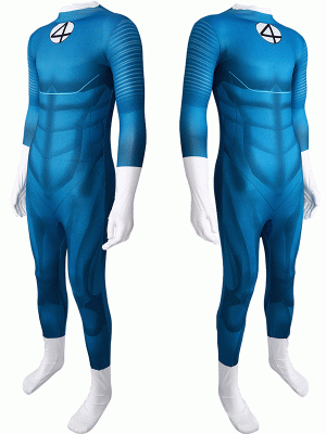 XYYEA Fantastic Four cosplay jumpsuit Marvel role-playing Halloween costume