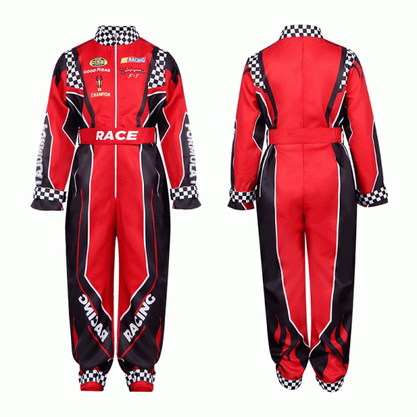 3 XYYEA Children Racing Suit Cosplay Costume