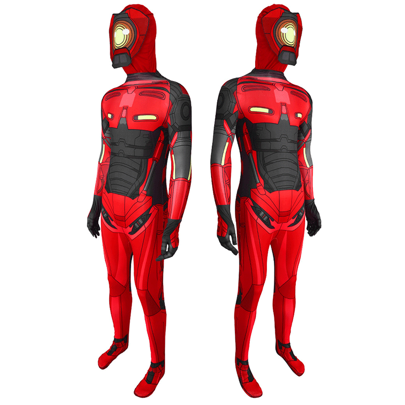 XYYEA Halloween costume Ultrakill crazy killing suit cosplay role-playing one-piece tights