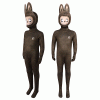 XYYEA Halloween Costume POPMART Bubble Martelabubu Cosplay Costume Jumpsuit
