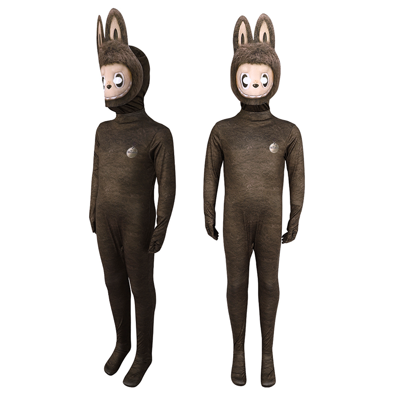 XYYEA Halloween Costume POPMART Bubble Martelabubu Cosplay Costume Jumpsuit