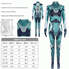 XYYEA Halloween Costume Twin Shadow Wonderland Miouzoe Cosplay Costume Split Fiction