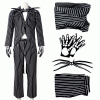 Halloween costume cos Jack Skeleton men's full set of men and women cosplay mask Christmas Eve