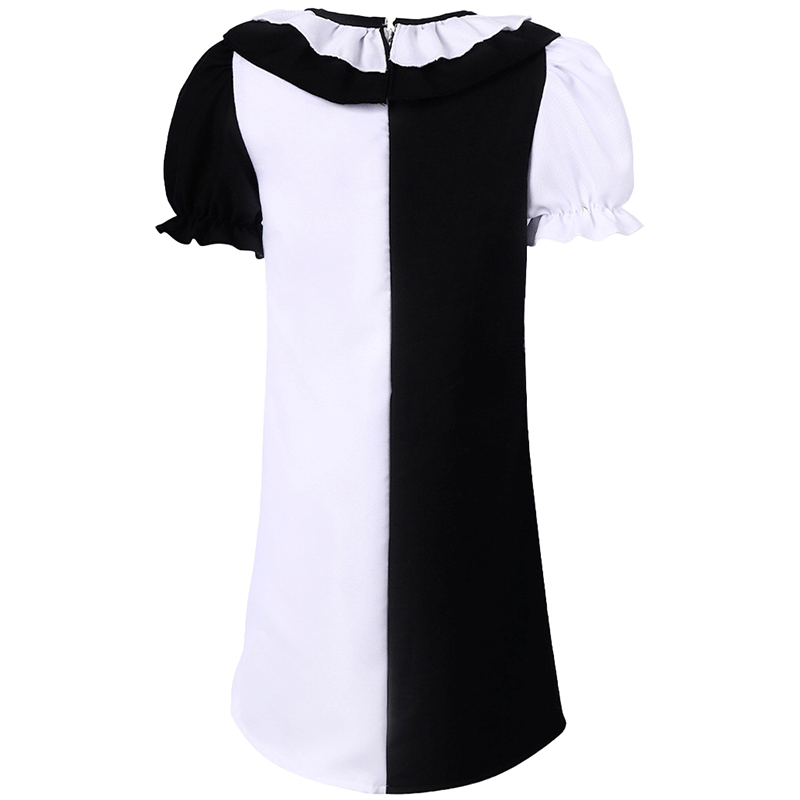 TV & Movie Ghost Clown Cosplay Onesie Adult Costume Halloween Horror Joker Roleplay Costume