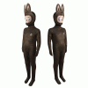 XYYEA Halloween Costume POPMART Bubble Martelabubu Cosplay Costume Jumpsuit