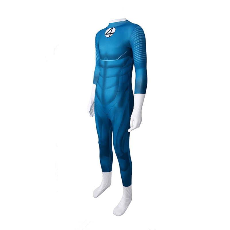 XYYEA Fantastic Four cosplay jumpsuit Marvel role-playing Halloween costume