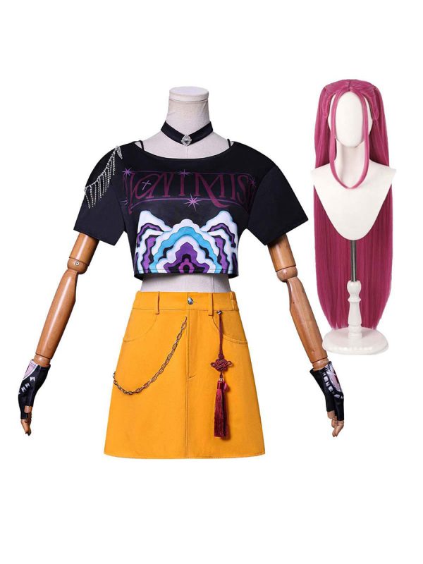 Mira-1 K-POP Demon Hunter Girls Group Cosplay Costume