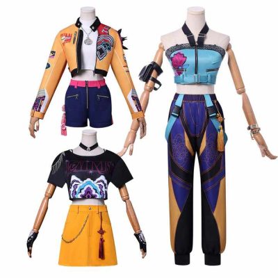 K-POP Demon Hunter Girls Group Cosplay Costume