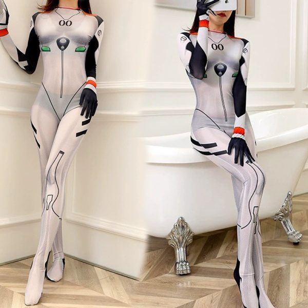 凌波丽-011 Overwatch female cosplay game anime costume